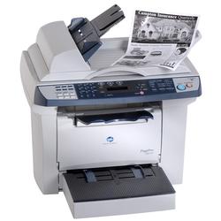 KONICA MINOLTA PRINTING Konica Mionolta Pagepro 1390 MF B&W Laser AIO 21 PPM 20 CPM 33.6Kbps Fax 1200x1200 Color Scan 48 Mb Ram USB 2 ADF Standard 5250230-100