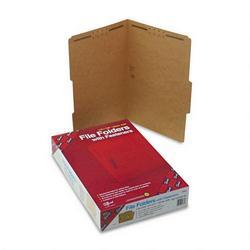Smead Manufacturing Co. Kraft Folders with Two 2 Capacity Fasteners, Legal, 2/5 Right Tab, 50/Box (SMD19880)