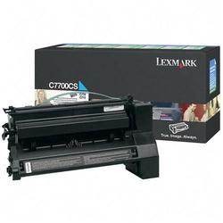 LEXMARK C770/C772 CYAN RETURN PROGRAM PRINT CARTRIDGE