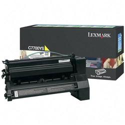 LEXMARK C770/C772 YELLOW RETURN PROGRAM PRINT CARTRIDGE