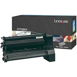 LEXMARK C772 BLACK EXTRA HIGH YIELD PRINT CARTRIDGE