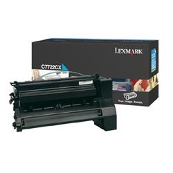 LEXMARK C772 CYAN EXTRA HIGH YIELD PRINT CARTRIDGE