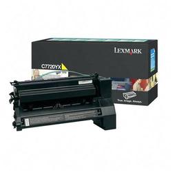 LEXMARK C772 YELLOW EXTRA HIGH YIELD RETURN PROGRAM PRINT CARTRIDGE