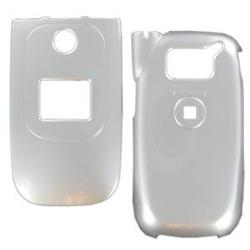 Wireless Emporium, Inc. LG CU400 Silver Snap-On Protector Case Faceplate