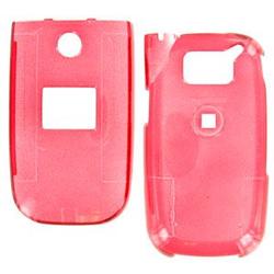 Wireless Emporium, Inc. LG CU400 Trans. Red Snap-On Protector Case Faceplate