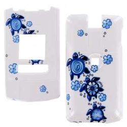 Wireless Emporium, Inc. LG CU500 Blue Turtles Snap-On Protector Case Faceplate