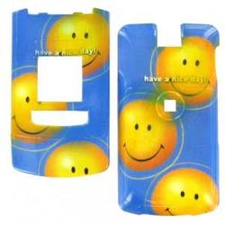 Wireless Emporium, Inc. LG CU500 Smiley Faces Snap-On Protector Case Faceplate