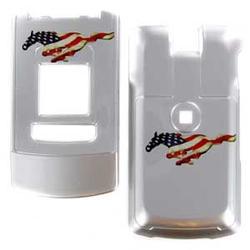 Wireless Emporium, Inc. LG CU500 USA Flag Mustang Snap-On Protector Case Faceplate