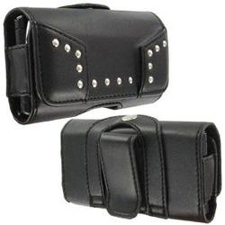 Wireless Emporium, Inc. LG VX 8700 Studded Premium Horizontal Leather Pouch