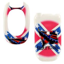 Wireless Emporium, Inc. LG VX8300 Rebel Flag Snap-On Protector Case Faceplate