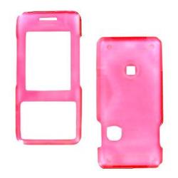 Wireless Emporium, Inc. LG VX8500 Chocolate Trans. Hot Pink Snap-On Protector Case