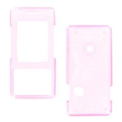 Wireless Emporium, Inc. LG VX8500 Chocolate Trans. Pink Snap-On Protector Case