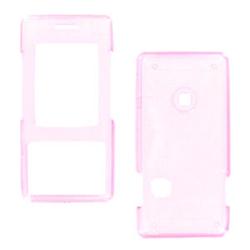 Wireless Emporium, Inc. LG VX8500 Chocolate Trans. Pink Snap-On Protector Case
