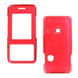 Wireless Emporium, Inc. LG VX8500 Chocolate Trans. Red Snap-On Protector Case