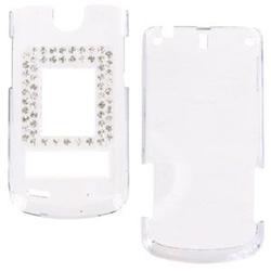 Wireless Emporium, Inc. LG VX8600 Bling Trans. Clear Snap-On Protector Case Faceplate