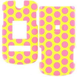 Wireless Emporium, Inc. LG VX8600 Polka Dots Snap-On Protector Case