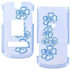 Wireless Emporium, Inc. LG VX8600 Trans. Blue Hawaii Snap-On Protector Case