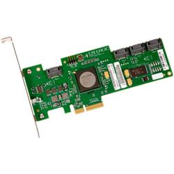 LSI LOGIC LSI Logic LSISAS3041E-R 4 Port SAS RAID Controller - - Up to 300MBps per Port - 4 x 7-pin Serial ATA/300 - Serial ATA Internal