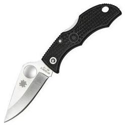 Spyderco Ladybug 3, Black Frn Handle, Plain