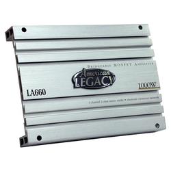 LEGACY Legacy LA660 1000 Watt High Performance 4 Channel Bridgeable Mosfet Amplifier
