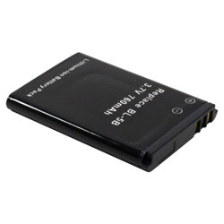 Lenmar CLKBL5B Lithium Ion Cell Phone Battery - Lithium Ion (Li-Ion) - 3.7V DC - Cell Phone Battery