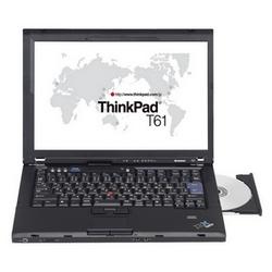 LENOVO Lenovo ThinkPad T61 6457 Laptop Computer Core 2 Duo T7500 / 2.2 GHz -Centrino Duo - RAM : 2 GB - HD : 100 GB - DVD RW ( R DL) / DVD-RAM -Gigabit Ethernet -WLAN