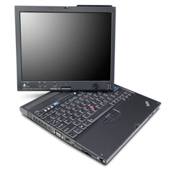 LENOVO Lenovo ThinkPad X61 Tablet PC - Intel Core 2 Duo L7500 1.6GHz - 12.1 XGA - 1GB DDR2 SDRAM - 120GB - Gigabit Ethernet, Wi-Fi - Windows Vista Business - Black (7762B6U)