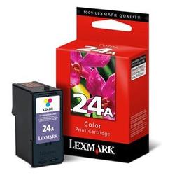 LEXMARK Lexmark #24A Color Ink Cartridge For X3530, X3550, X4530, X4550 and Z1420 Printers - Color