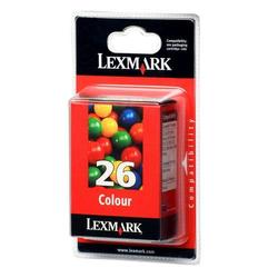 LEXMARK SUPPLIES Lexmark 26 Tri-color Ink Cartridge - Cyan, Magenta, Yellow