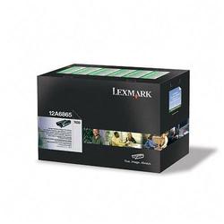 LEXMARK Lexmark Black Toner Cartridge - Black (12A6865)