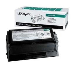 LEXMARK Lexmark Black Toner Cartridge - Black (12A7400)