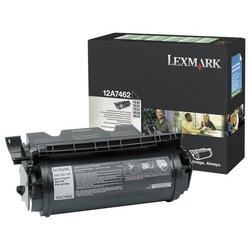 LEXMARK Lexmark Black Toner Cartridge - Black (12A7462)