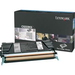 LEXMARK Lexmark Black Toner Cartridge For C522n and C524 Series Printers - 4000, 3000 Pages, Pages Color - Black