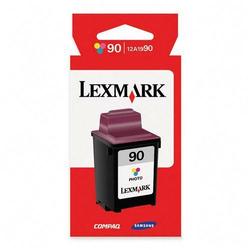 LEXMARK Lexmark Color Ink Cartridge - Black, Light Cyan, Light Magenta (12A1990)