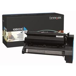 LEXMARK Lexmark Cyan Toner Cartridge - Cyan (10B031C)