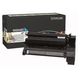 LEXMARK Lexmark Cyan Toner Cartridge - Cyan (15G042C)