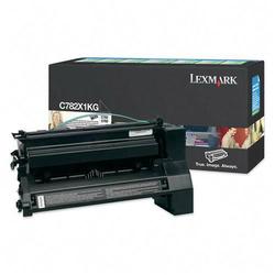 LEXMARK Lexmark Extra High Yield Return Program Black Toner Cartridge for C782n, C782dn, C782dtn and X782e Printers - Black