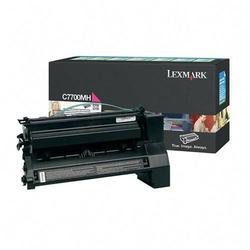 LEXMARK Lexmark Magenta High Yield Return Program Toner Cartridge - Magenta (C7700MH)