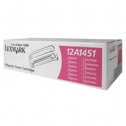 LEXMARK Lexmark Magenta Toner Cartridge - Magenta (12A1451)