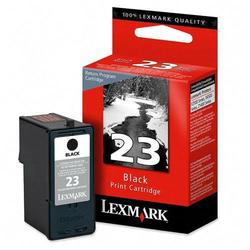 LEXMARK Lexmark No. 23 Return Program Black Ink Cartridge - Black