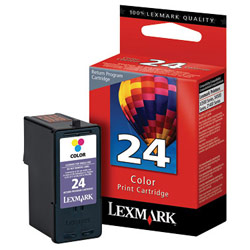 LEXMARK Lexmark No. 24 Return Program Color Ink Cartridge - Color