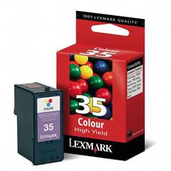 LEXMARK Lexmark No. 35 Color Ink Cartridge - Cyan, Magenta, Yellow