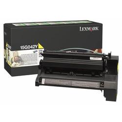 LEXMARK Lexmark Yellow Toner Cartridge - Yellow (15G042Y)