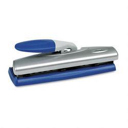 Swingline/Acco Brands Inc. Light Touch™ Desktop 20-Sheet 2-3 Hole Punch, 9/32 Diameter Hole, Blue/Silver (SWI74031)