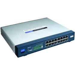 LINKSYS GROUP INC. Linksys 10/100 16-Port VPN Router - 13 x 10/100Base-TX LAN, 2 x 10/100Base-TX WAN, 1 x 10/100Base-TX DMZ