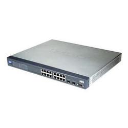 LINKSYS GROUP INC. Linksys Gigabit Switch with WebView - 14 x 10/100/1000Base-T LAN, 2 x 10/100/1000Base-T