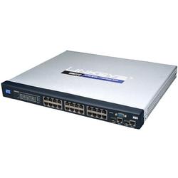 LINKSYS GROUP INC. Linksys SRW224P Gigabit Managed Switch with WebView - 24 x 10/100Base-TX, 2 x 10/100/1000Base-T Uplink