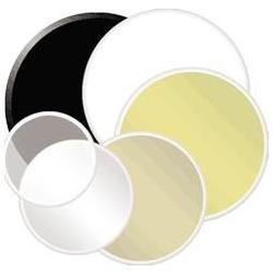 PhotoFlex Litedisc Collapsible Reflector - 32 Circular - Soft Gold/White