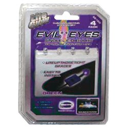 LiteGlow Liteglow Ee170 4-Pk Single-Led Evil Eyes (White)