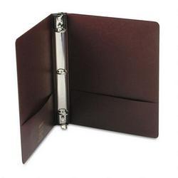 Wilson Jones/Acco Brands Inc. Locking No Gap Round Ring Binder with Label Holder, 1 Capacity, Burgundy (WLJ36414NC)